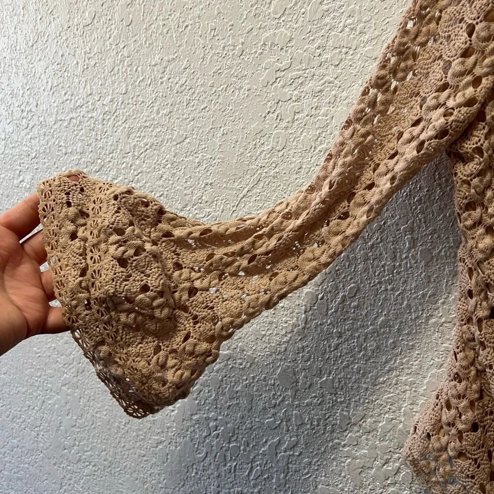 Free People Crochet Lace Top - Picture 7 of 8